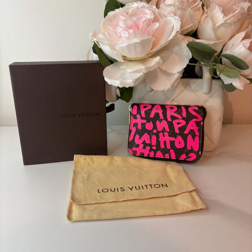 Louis Vuitton X Stephen Sprouse Graffiti Zippy Card Wallet